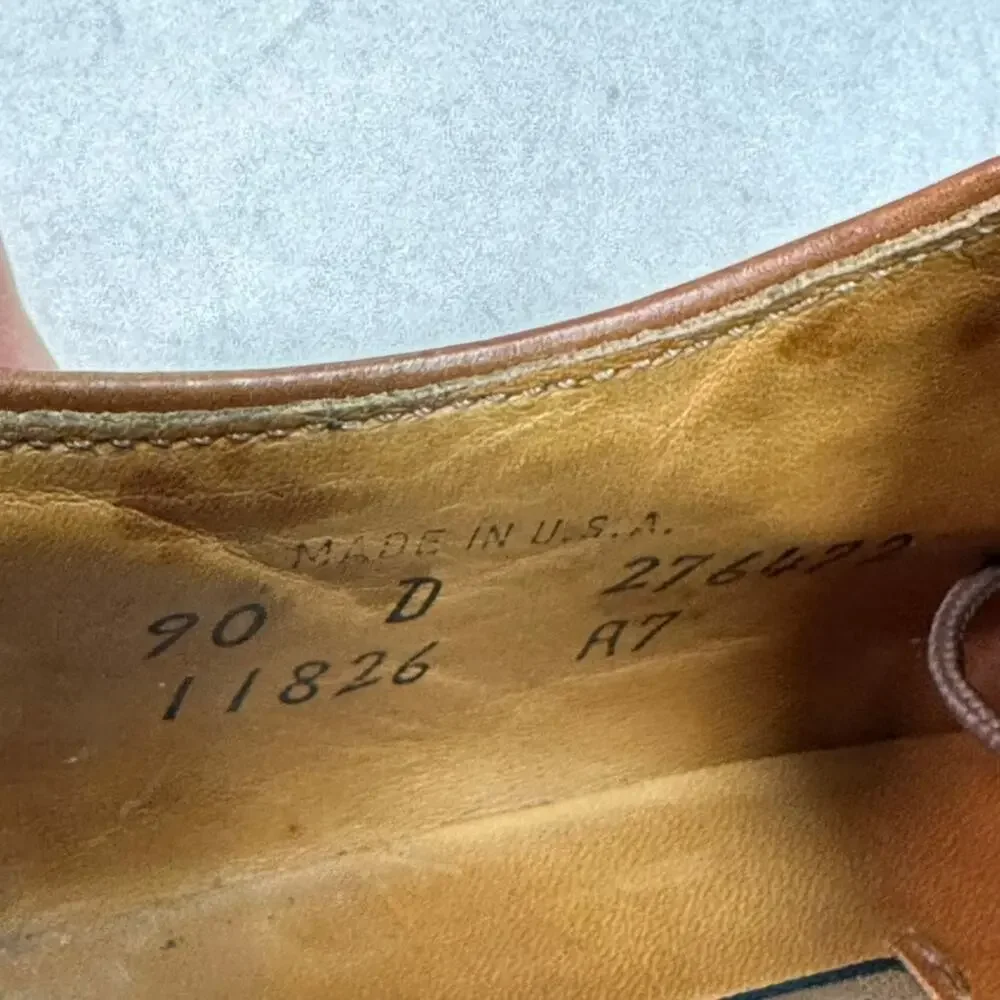 NEW HEELS Rancourt & Co. x Cole Haan Split Toe Derby Made in Maine USA 9 D